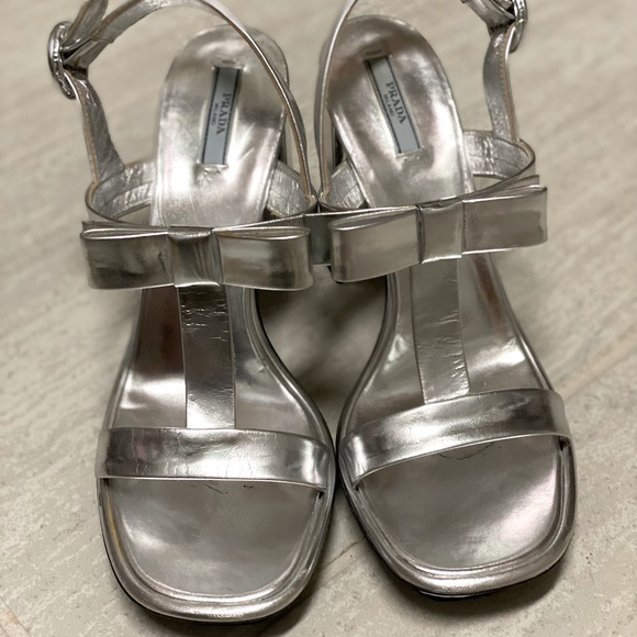 Prada platform Strappy Heels - Picture 3 of 5